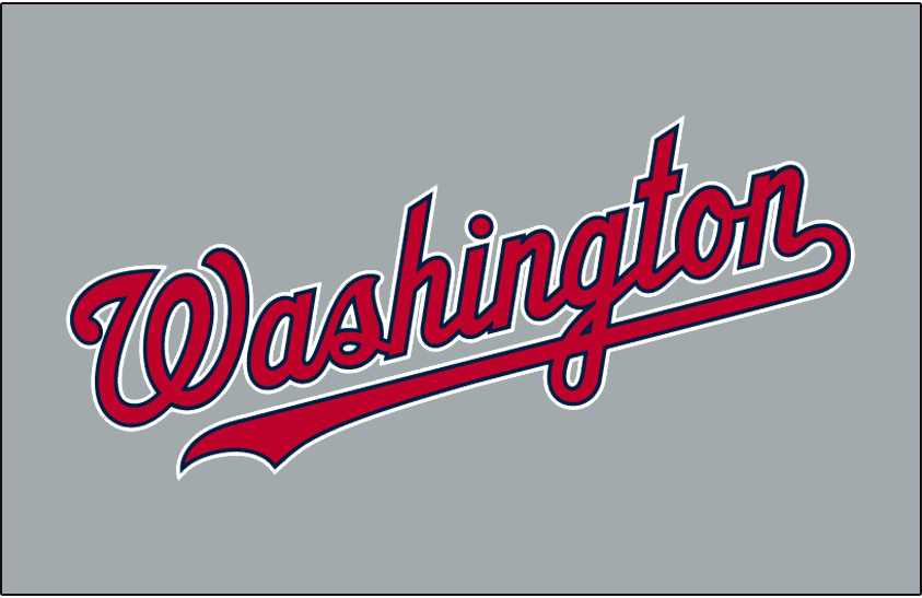Washington Nationals 2009-Pres Jersey Logo t shirts DIY iron ons